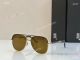 Copy Montblanc Sunglasses MB3023S with Oval Lenses Metal Frame (2)_th.jpg